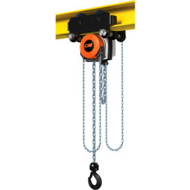 CM Hurricane 360° Hoist & Trolley Combo Geared 3 Ton Capacity 15' LIft HU3000GA15
