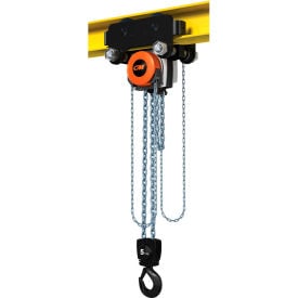 CM Hurricane 360° Hoist & Trolley Combo Geared 5 Ton Capacity 20' LIft HU5000GA20