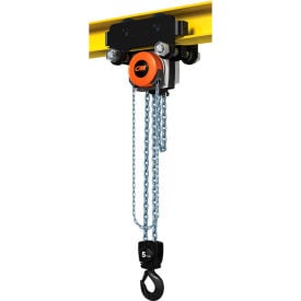 CM Hurricane 360° Hoist & Trolley Combo Standard 5 Ton Capacity 20' LIft HU5000PA20
