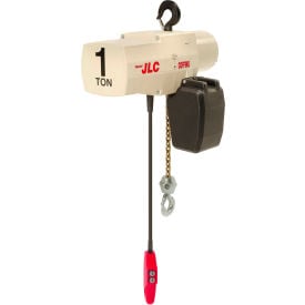 Coffing® JLC 1 Ton Electric Chain Hoist W/ Chain Container 15' Lift 16 FPM 115/230V 08240W