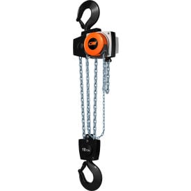 CM Hurricane 360° Hand Chain Hoist 10 Ton 10 Ft. Lift 5643A