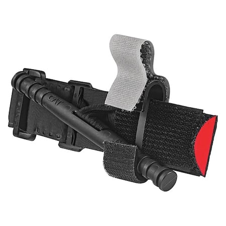 Tourniquet, Nylon, 2 13/32 in L, 1 1/2 in W, Black MPN:30-0001