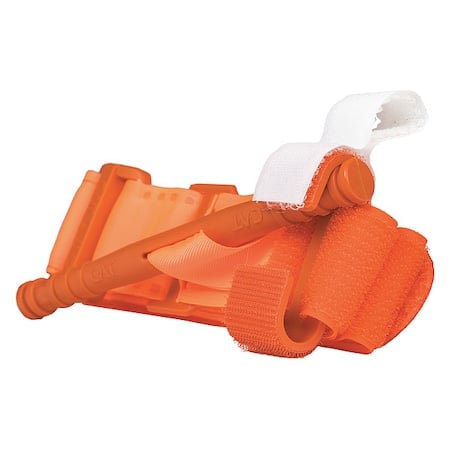 Tourniquet, Nylon, 2 13/32 in L, 1 1/2 in W, Orange MPN:30-0023