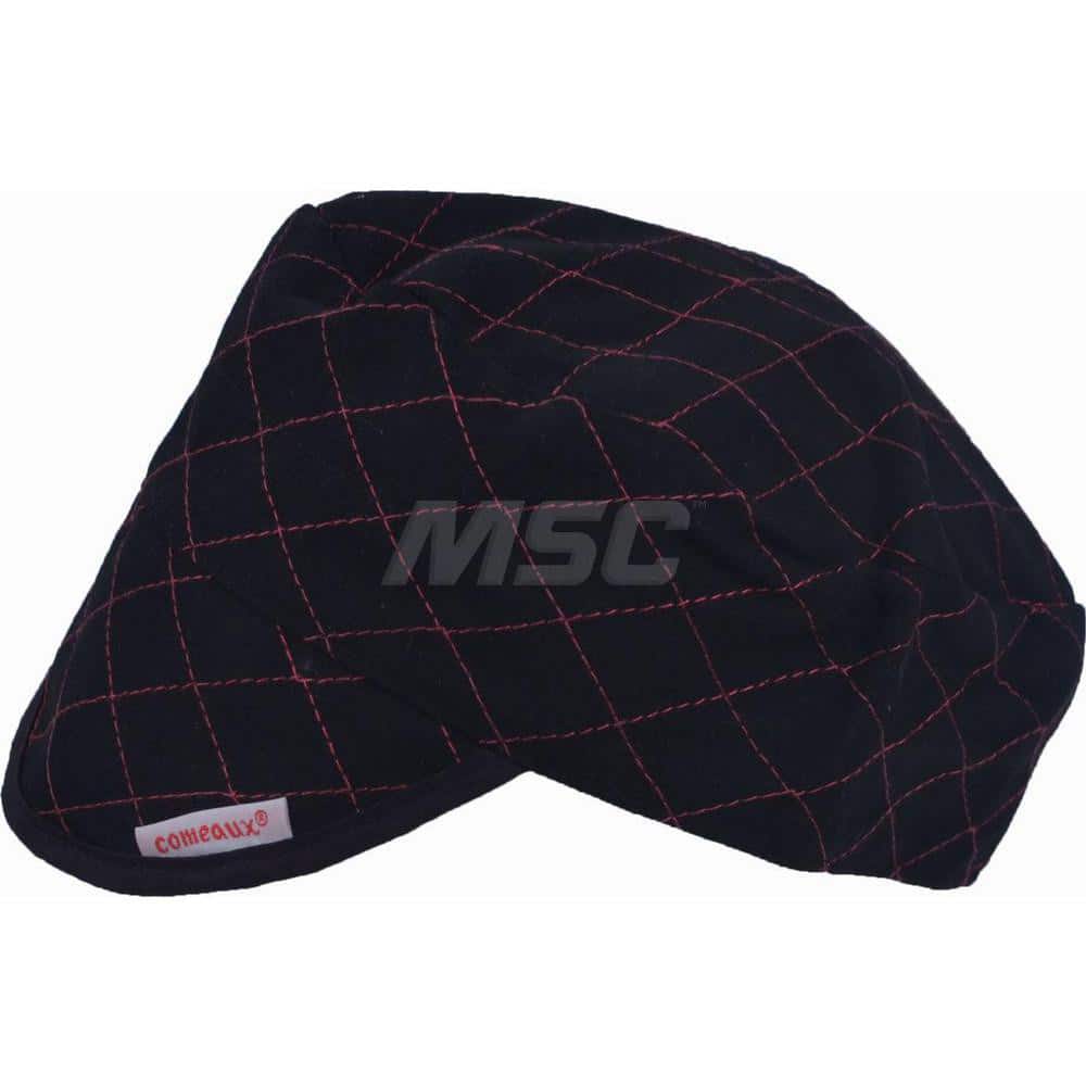 Hat: Cotton, Black, Size Universal, Quilted MPN:COM-3000E