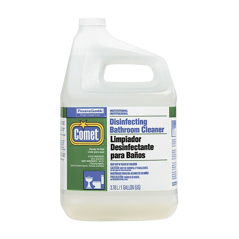 Comet Disinfecting Bathroom Cleaner, 128 Oz Bottle, Case Of 3 MPN:404880