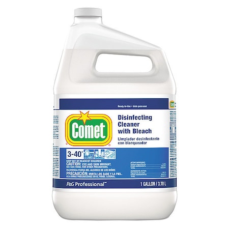 Cleaner and Disinfectant, Jug, 1 gal, Unscented, 3 PK MPN:24651