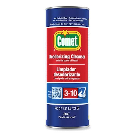 Bathroom Cleaner, Canister, 21 oz, Unscented MPN:32987