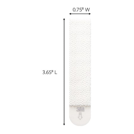 Picture Hanging Strip, White, Foam, PK120 MPN:17206-S120NA