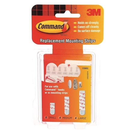 Assorted Replacement Strip, Foam, PK16 MPN:17200-16ESF