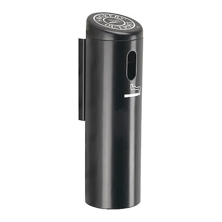 Smoker's Outpost Wall-mounted Ashtray, Black MPN:711201