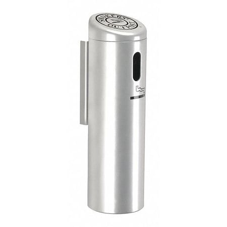 Smoker's Outpost Wall-mounted Ashtray, Silver MPN:711207