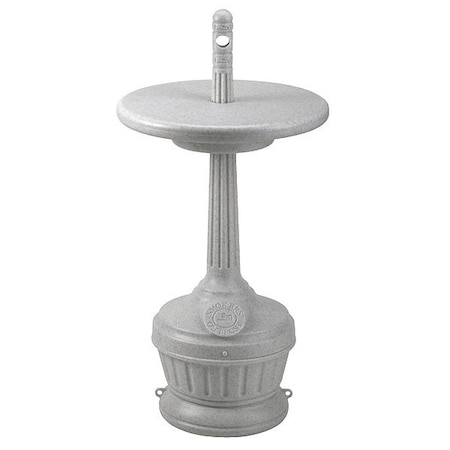 Smoker's Outpost White Patio Table MPN:711606