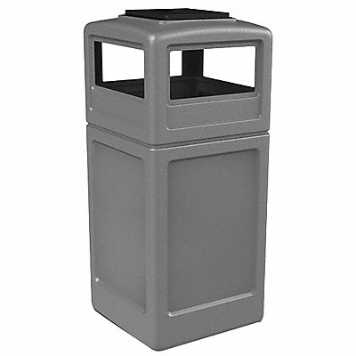 Waste Container Ashtray Dome 42 gal Gry MPN:73300399