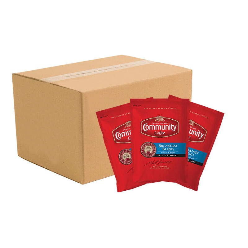 Community Coffee Arabica Single-Serve Coffee Packets, Breakfast Blend, Carton Of 20 MPN:3570015118