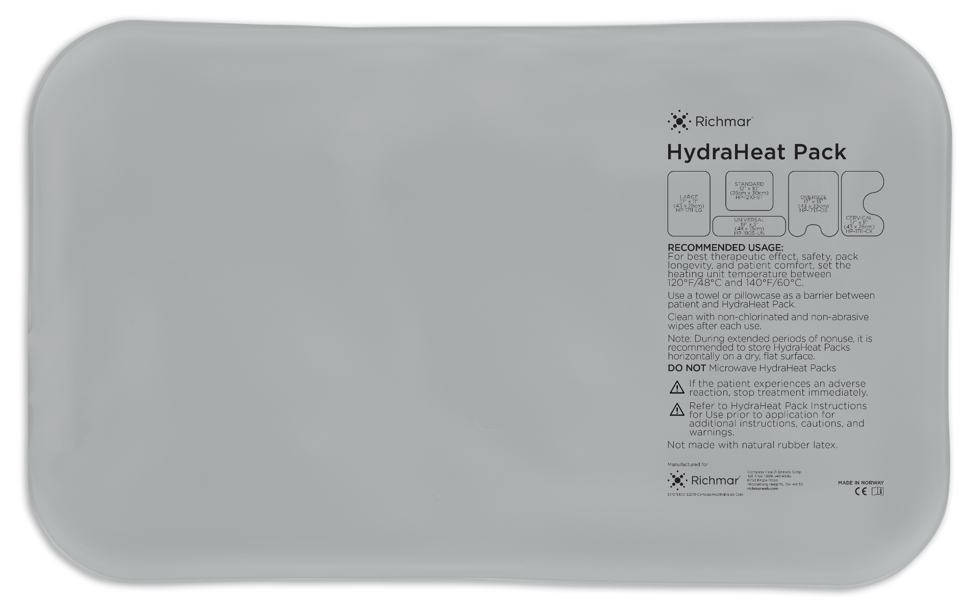 Example of GoVets Hydrocollator Accessories category