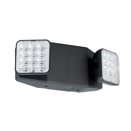 LED Emergency Light, Square Heads MPN:CU2SQB