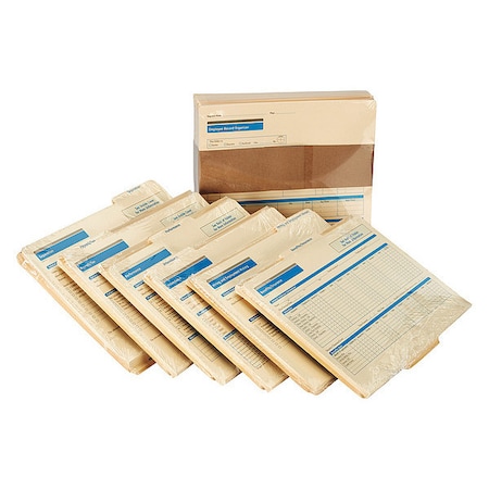 Employee Record Organizer, 6 Section, PK25 MPN:A1175
