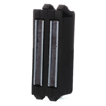 Snap-In Magnetic Cab, Black Polypropylene MPN:M36-0801