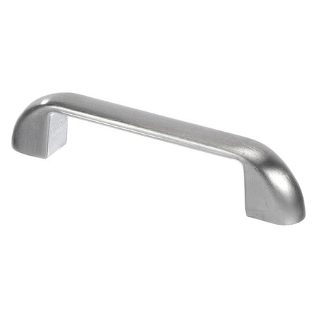 Satin Chrome Die Cast Drawer Pull, 4