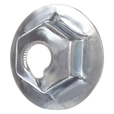 Plated Steel Open Top Combintion Locknut MPN:Q32-1024