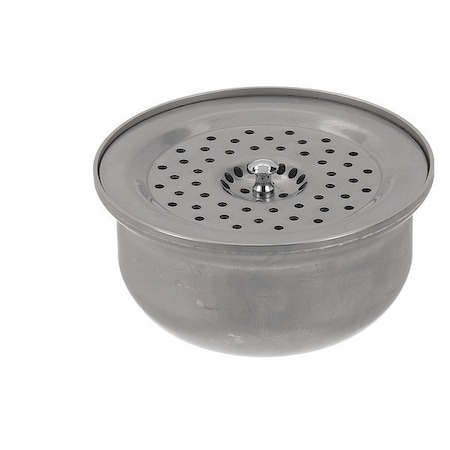 Stainless Steel Box Pattern Drain Bowl MPN:D34-Y011