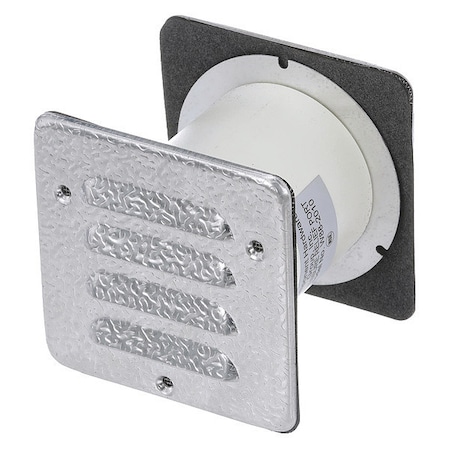 Alum Non-Heated Round Vent Port For 4