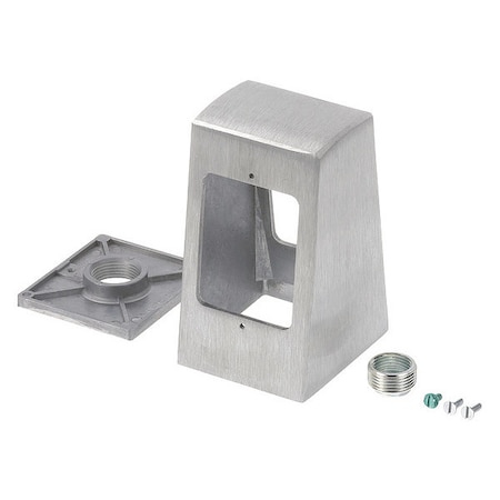 Brushed Aluminum Double Faced Pedestal MPN:R58-1020