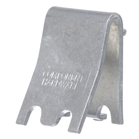 Aluminum Snap-In Shelf Support Clip, 7/8