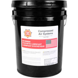 Industrial Gold Rotary Screw Compressor Synthetic Oil 5 Gallon Size RS8000-PL