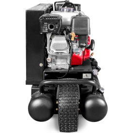 Industrial Gold Single Stage Portable Wheelbarrow Air Compressor w/ Honda Engine 5.5 HP 10 Gal Cap P55HG11