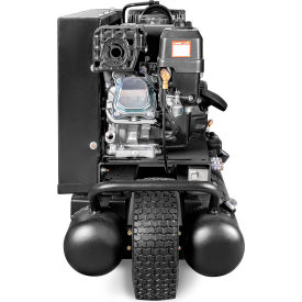 Industrial Gold Single Stage Portable Wheelbarrow Air Compressor w/ CRX Engine 5.5 HP 10 Gal. Cap. P55XG11