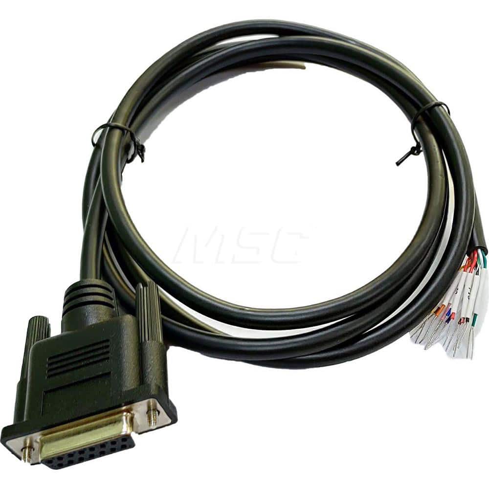 5' Female Serial Connector DB15 Computer Data Cable MPN:DBC-15FW-05