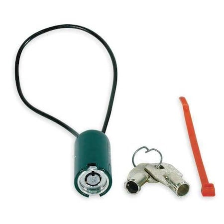 Locking Key Holder, 4 In, Black, KD MPN:C4201-4-KD