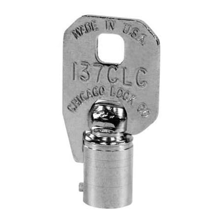 Circular Key Blank MPN:D137-CLC