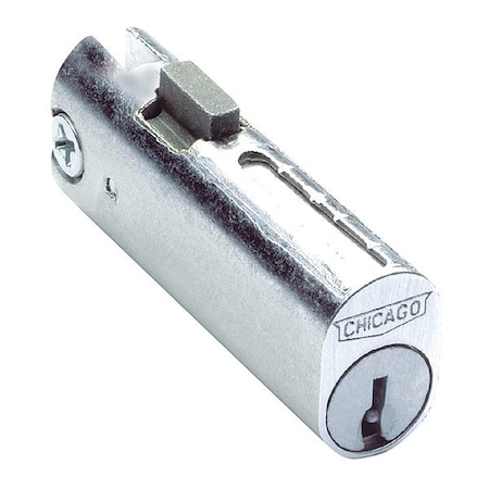 File Cabinet Locks, Chrome, 2 Number of Keys, Different Key Type MPN:C5002LP-KD