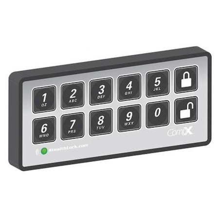 Access Control Keypad, Plastic MPN:TP-150-G