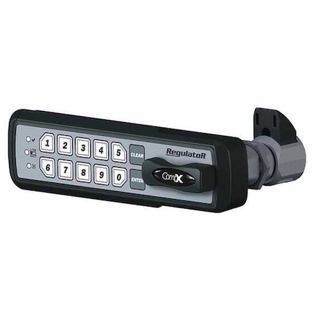 Electronic Keyless Lock, Black, LH MPN:REG-S-L-3-BLK