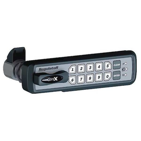 Electronic Keyless Lock, RH, Self-Locking, MPN:REG-S-R-5-BLK