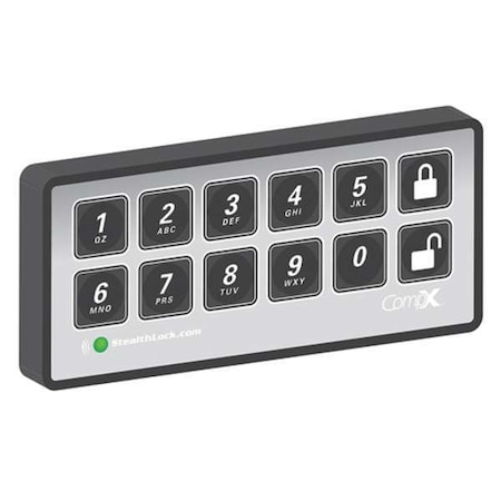 Access Control Keypad, Plastic MPN:TP-100-G