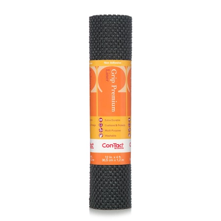 Grip Premium Drawer and Shelf Liner, Black 12