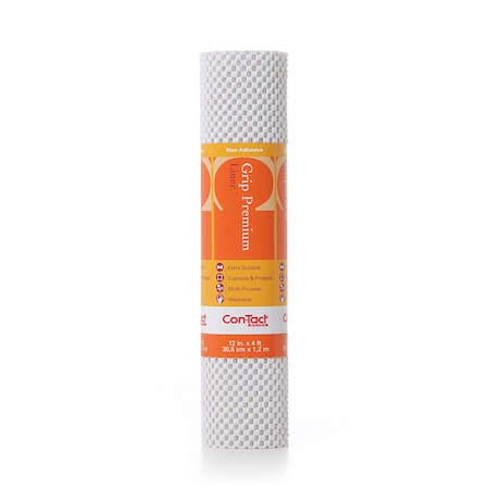 Grip Premium Drawer and Shelf Liner, Bright White 12