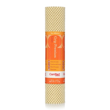 Grip Premium Drawer and Shelf Liner, Almond 12