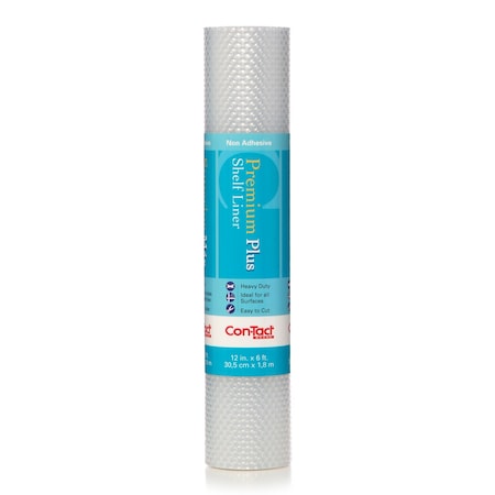 Premium Plus Shelf Liner, Nova Crystal Clear 12