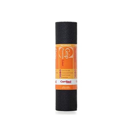 Grip Premium Drawer and Shelf Liner, Black 18