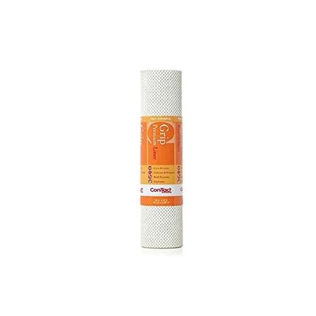 Grip Premium Drawer and Shelf Liner, Bright White 18