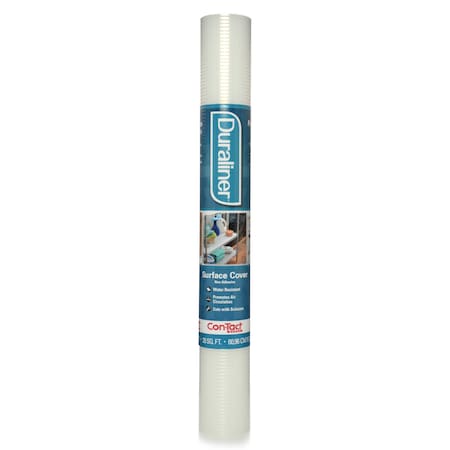 Duraliner Ribbed Shelf Liner, Clear 24