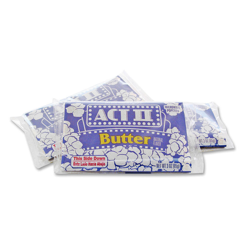 ACT II Microwave Popcorn, 2.75 Oz, Pack Of 36 MPN:23223
