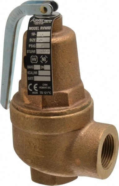 ASME Safety Relief Valve: 3/4