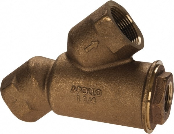 1-1/4 in Pipe, FNPT Ends, Cast Bronze Y-Strainer MPN:59-006-02 1-1/4 in Pipe, FNPT Ends, Cast Bronze Y-Strainer MPN:59-006-02