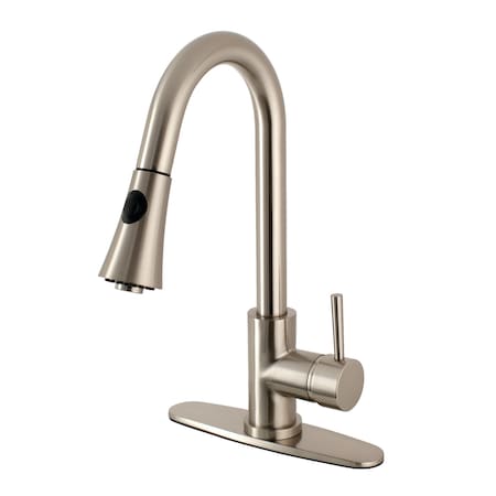 Single Hole Only Mount, 1 Hole LS8728DL Single-Handle Pull-Down Kitchen MPN:LS8728DL